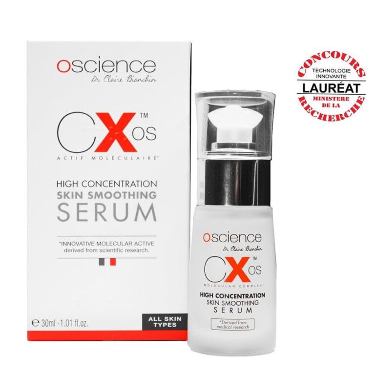 OSCIENCE High Protection Skin Smoothing Night & Day Serum for All Skin Types with CXOS Patent 30ml (1.01 fl oz) - FrenchBeautyHub