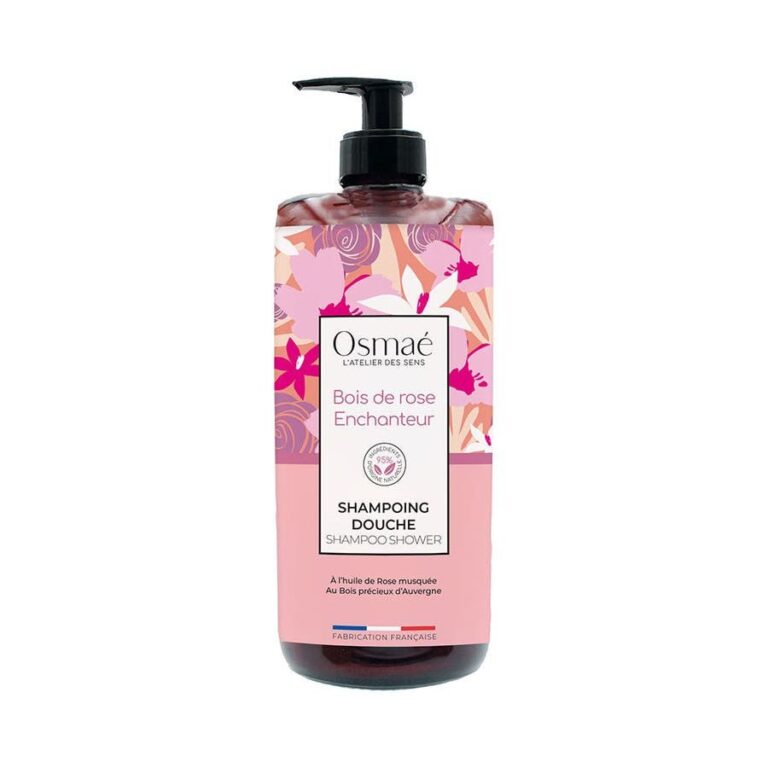Osmae Rosewood Shower Shampoo 1L (33.81fl oz) - FrenchBeautyHub
