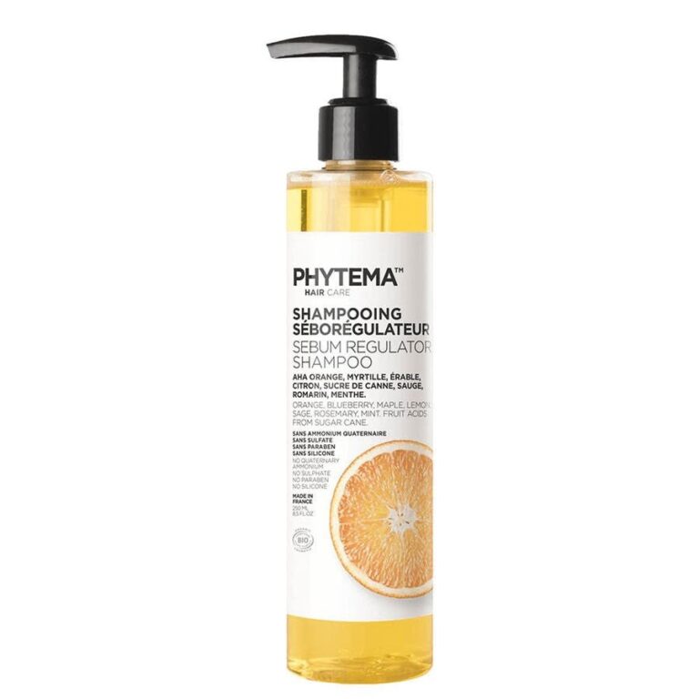 Phytema Organic seboregulating shampoo 250ml (8.45fl oz) - FrenchBeautyHub