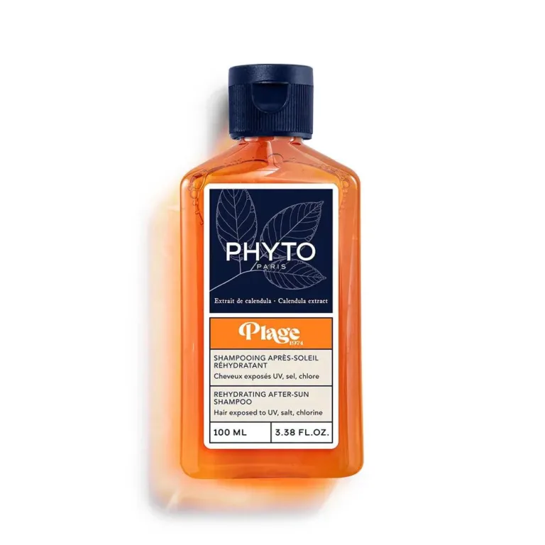 Phyto Beach Rehydrating After - Sun Shampoo Hair exposed to UV Salt and Chlorine 100ml (3.38fl oz) - FrenchBeautyHub