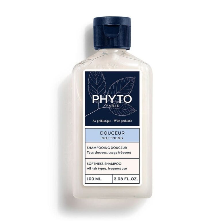 Phyto Gentle Shampoo for All Hair Types 100ml (3.38 fl oz) - FrenchBeautyHub