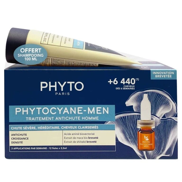 Phyto Phytocyane Men's Hair Loss Treatment Gift Box for Progressive Severe Hereditary Thinning Hair - FrenchBeautyHub