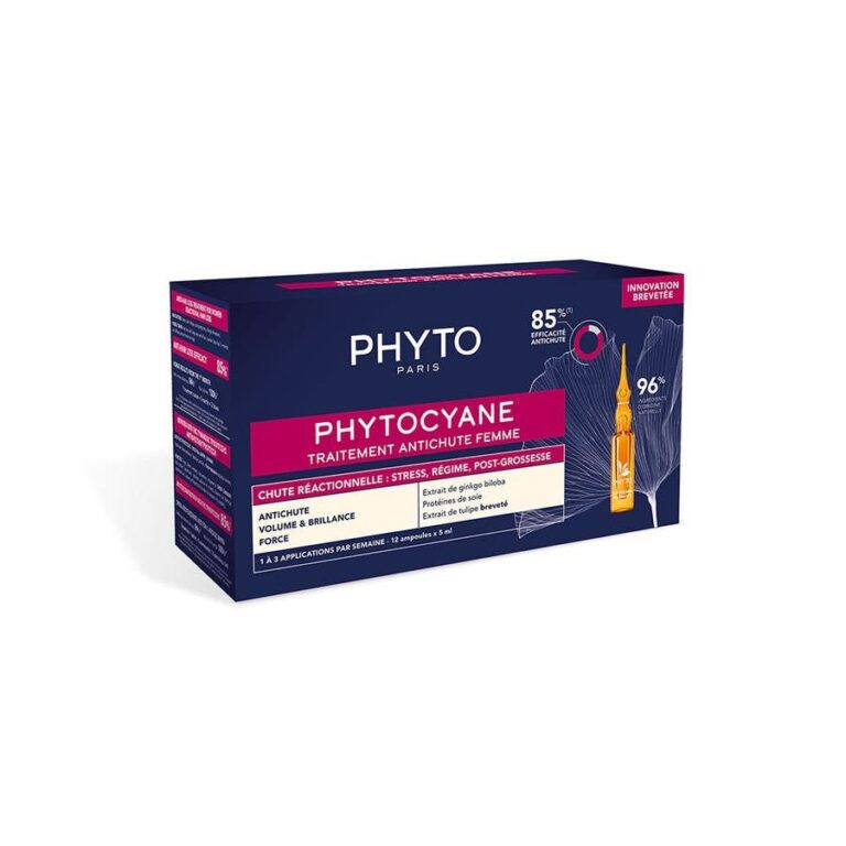 Phytocyane Reactive Hair Loss Treatment For Women 12x5ml (0.17 fl oz) - FrenchBeautyHub