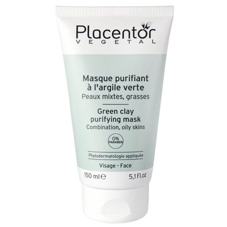 Placentor Vegetal Green Clay Purifying Mask Combination To Oily Skins 150ml (1.69fl oz) - FrenchBeautyHub