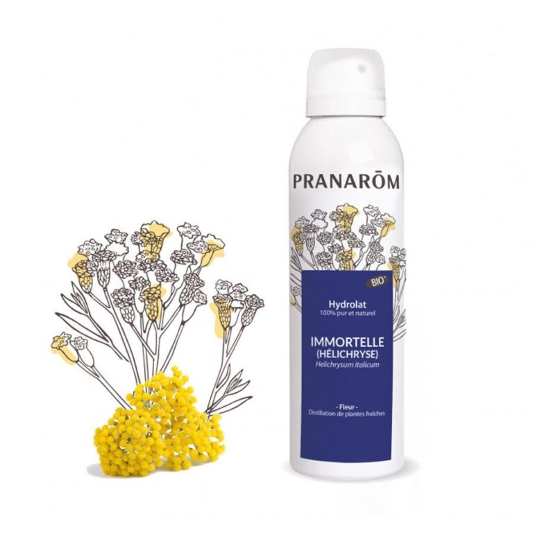 Pranarm Hydrosol of Organic Immortelle Helichrysum 150ml (5.07fl oz) - FrenchBeautyHub