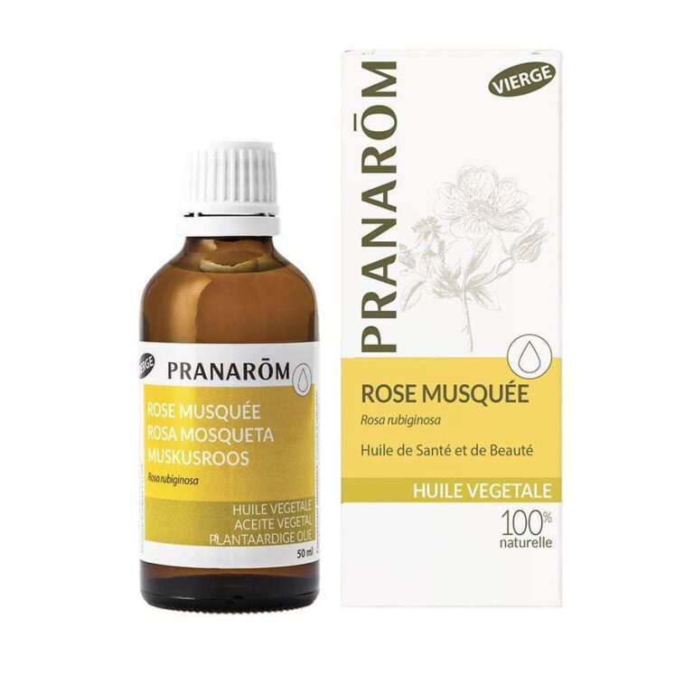 Pranarm Plant oils Rose Musk Plant Oil 50ml (1.69fl oz) - FrenchBeautyHub