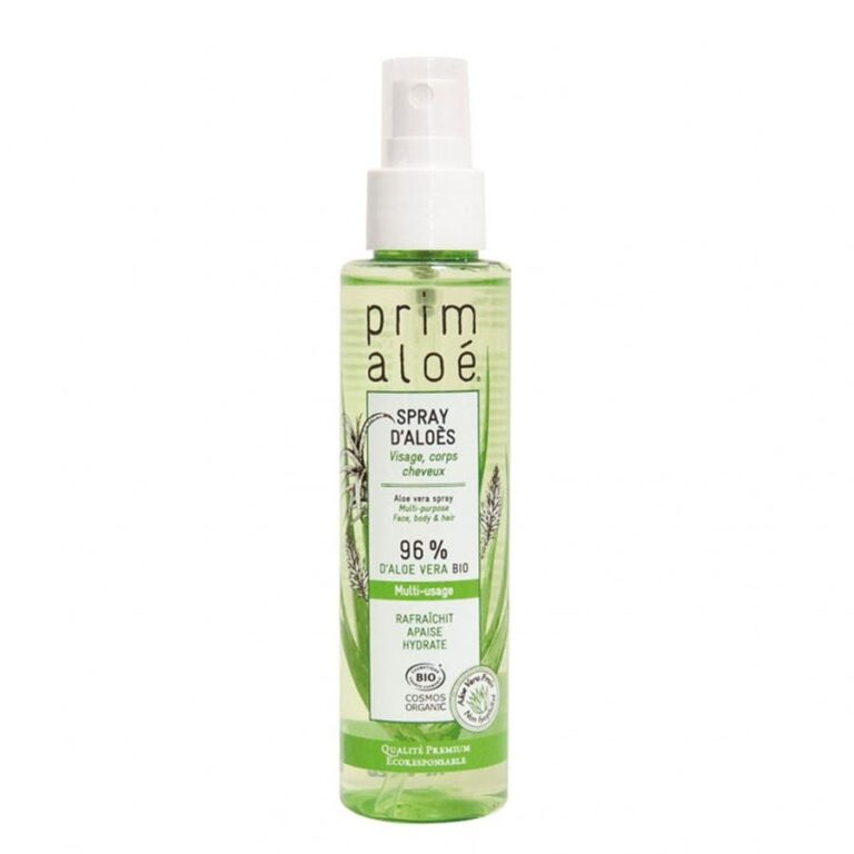 Prim Aloe Aloe Spray Multi Usage Nature 96% Aloe Vera 125ml (4.22fl oz) - FrenchBeautyHub
