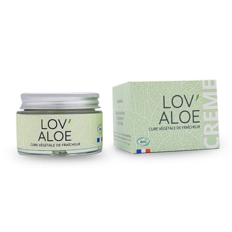 Propos'Nature Lov'Aloe Face Cream with Bioes Aloe Vera 50ml (1.69fl oz) - FrenchBeautyHub