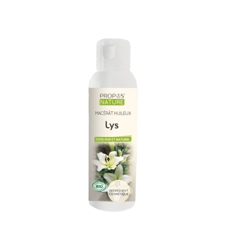Propos'Nature Organic Lily Oil Macerate 100ml (3.38 fl oz) - FrenchBeautyHub