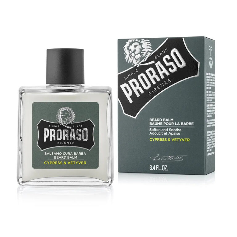 Proraso Single Blade Beard Balm 100ml (3.38fl oz) - FrenchBeautyHub