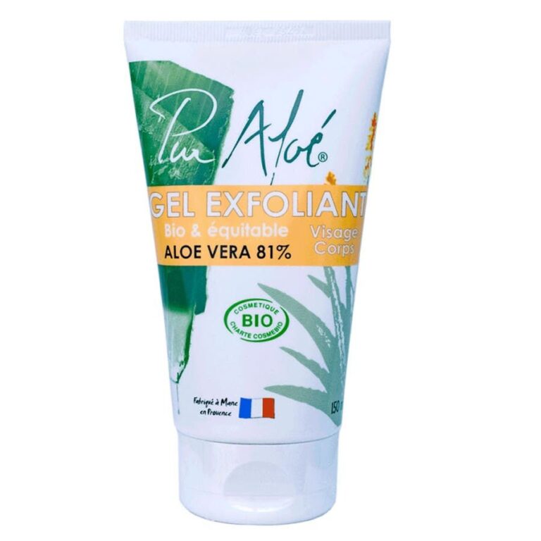 Pur Aloe Exfoliating Gel With Aloe Vera 150ml (1.69fl oz) - FrenchBeautyHub