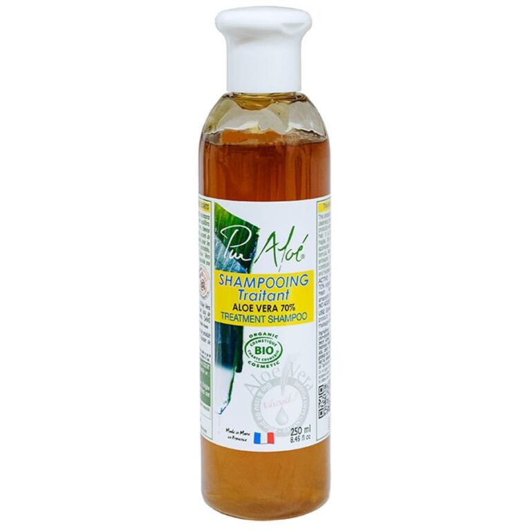 Pur Aloe Tratment Shampoo With 70% Organic Aloe Vera 250ml (8.45fl oz) - FrenchBeautyHub