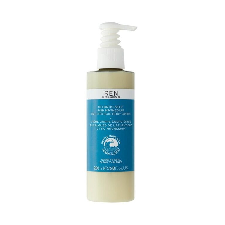 REN Clean Skincare Atlantic & magnesium waters Energising Body Cream 200ml (6.76fl oz) - FrenchBeautyHub