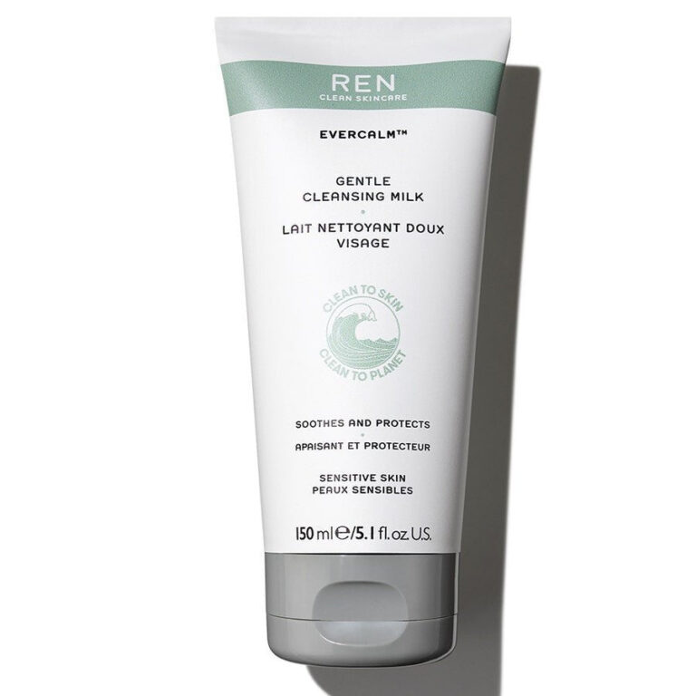 REN Clean Skincare Evercalm(TM) Soothing and protective Facial cleansing milk sensitive Skin 150ml (5.07fl oz) - FrenchBeautyHub