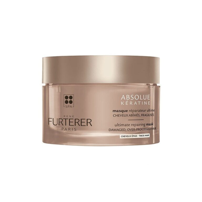 Rene Furterer Absolue Keratine Ultimate Repair Mask Damaged & Thick Hair 200ml (6.76fl oz) - FrenchBeautyHub