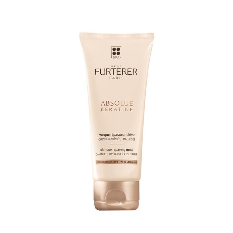 René Furterer Absolue Keratine Ultimate Repair Mask for Normal to Fine Hair 100ml (3.38fl oz) - FrenchBeautyHub