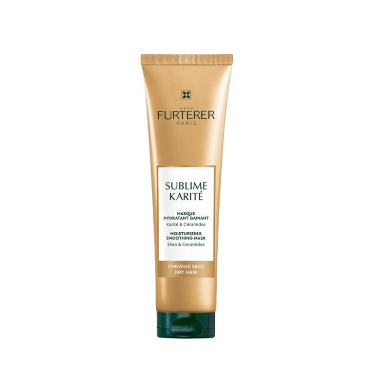 René Furterer Sublime Karité Moisturizing Sheathing Mask for Dry Hair 100ml (3.38fl oz) - FrenchBeautyHub