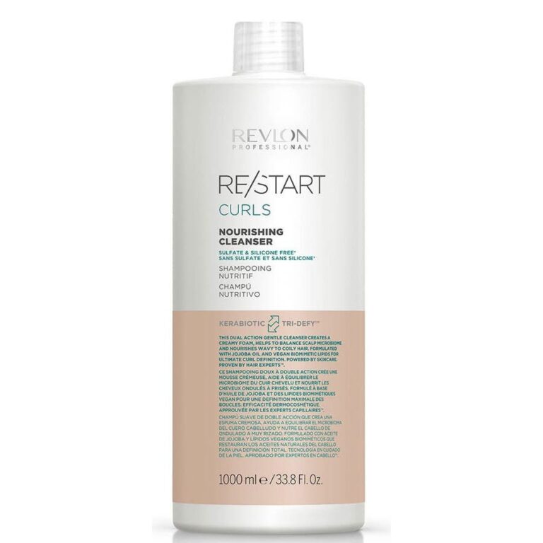 Revlon Professional Re/Startª Nutrition Shampoo Curls 1L (33.81fl oz) - FrenchBeautyHub