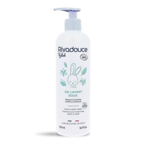 Rivadouce Baby Bioes Gentle Cleansing Gel Body & Hair 500ml (16.91fl oz) - FrenchBeautyHub