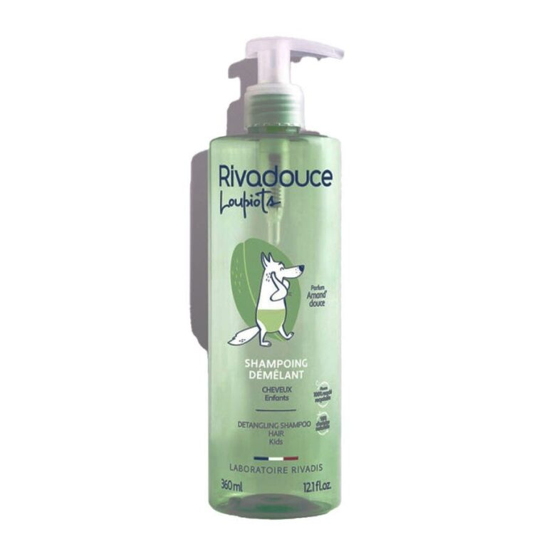 Rivadouce Loupiots Children's Detangling Shampoo Sweet almond 360ml (12.17fl oz) - FrenchBeautyHub
