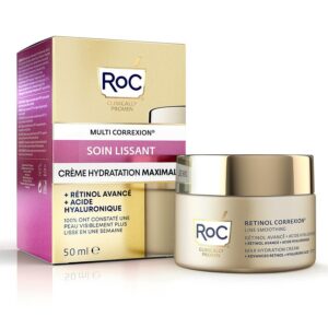 Roc Smoothing care Maximum Hydration Cream 50ml (1.69fl oz) - FrenchBeautyHub