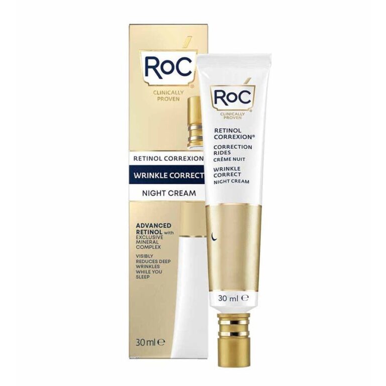 Roc Wrinkle Correct Retinol Night Cream 30ml (1.01fl oz) - FrenchBeautyHub