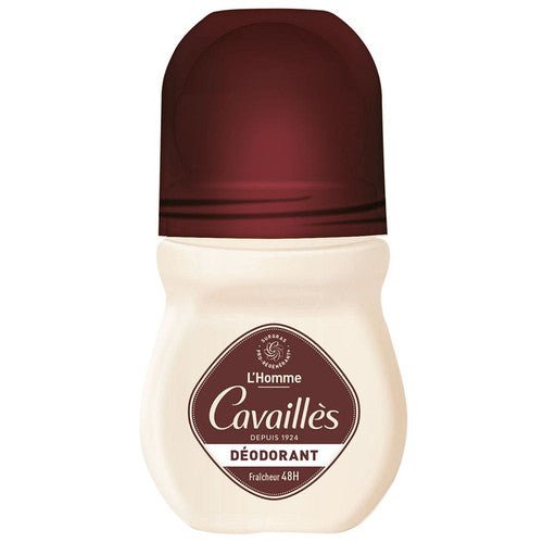 Roge Cavailles Dermato Deodorant Roll - On for Men 48H Protection - FrenchBeautyHub