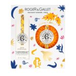 Roger & Gallet Bois d'Orange Gift Set Eau Parfumée Bienfaisante 100ml + Soap 50g + Bath Pebble 3x25g - FrenchBeautyHub