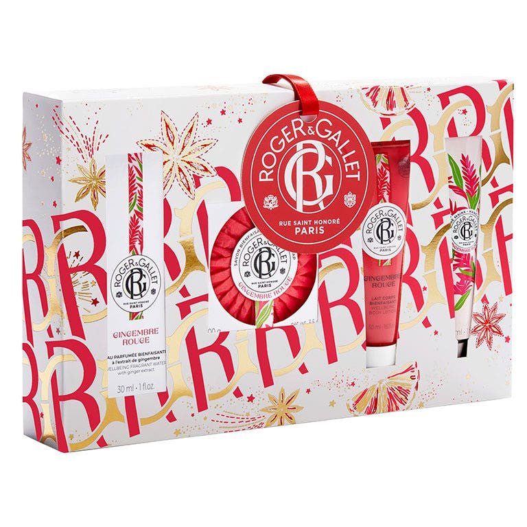Roger & Gallet Gingembre Rouge Ceramic Giftbox - FrenchBeautyHub