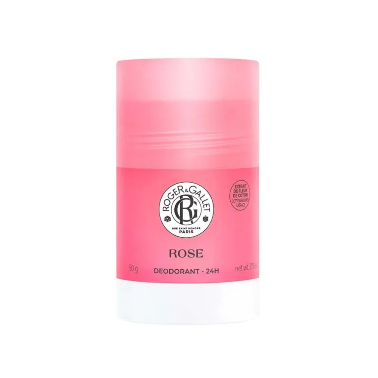 Roger & Gallet Rose Deodorant Stick 24h 50g (1.74oz) - FrenchBeautyHub