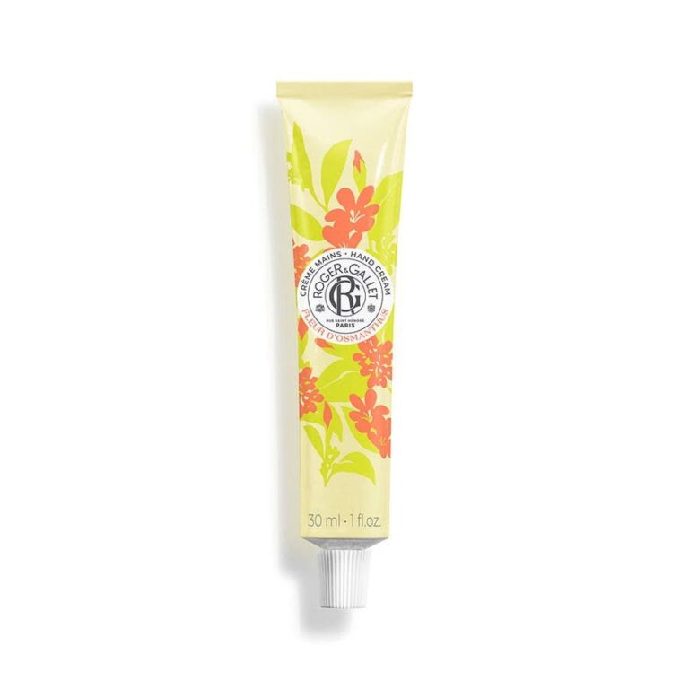 Roger&Gallet Fleur D'Osmanthus Hand & Nail Cream 30ml - FrenchBeautyHub