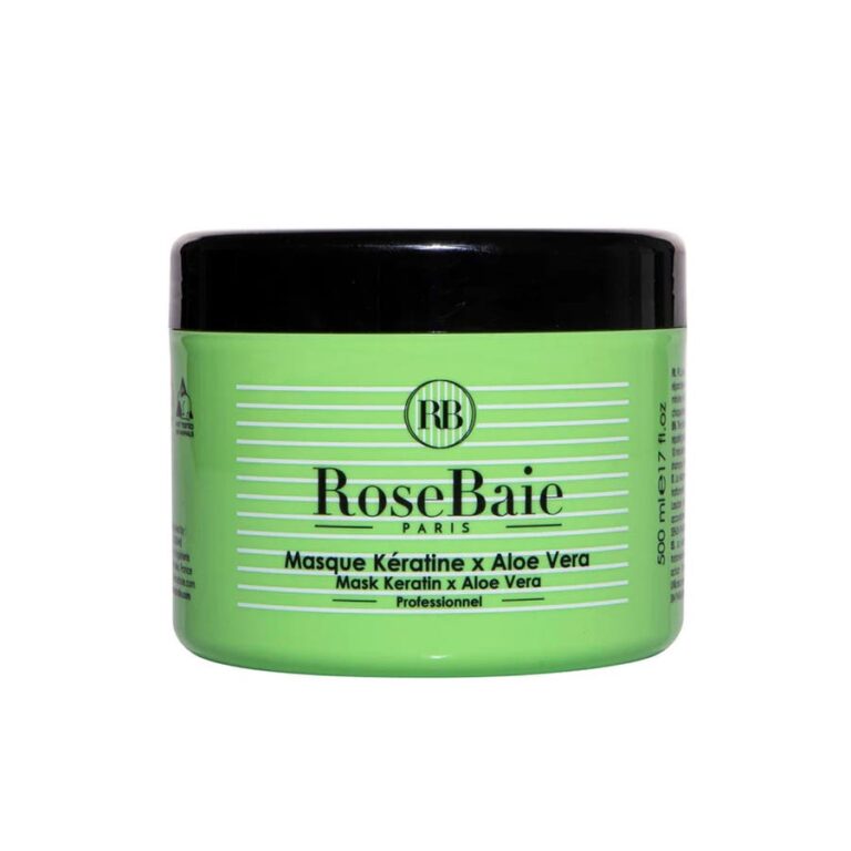 Rosebaie Aloe Vera Keratin Mask 500ml (16.91fl oz) - FrenchBeautyHub