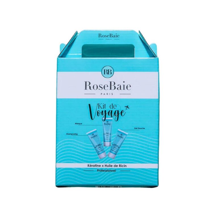 Rosebaie Castor Oil Travel Kit 300ml (10.14fl oz) - FrenchBeautyHub