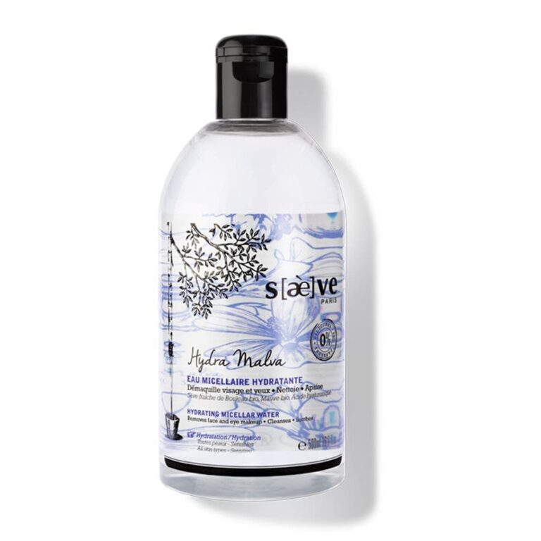 Saeve [Hydra Malva] Hydrating Micellar Water All Skin Types 500ml (16.90fl oz) - FrenchBeautyHub