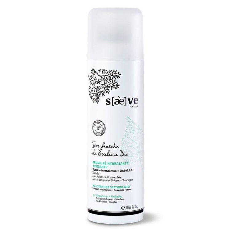 Saeve Soothing re - moisturising mist from Seve de Birch Bioes 200ml (6.76fl oz) - FrenchBeautyHub