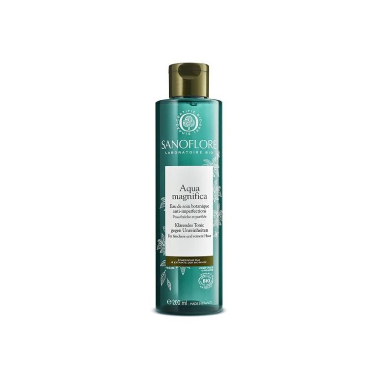 Sanoflore Magnifica Aqua Skin Perfecting Botanical Essence for Oily and Acne - Prone Skin 200ml (6.76 fl oz) - FrenchBeautyHub