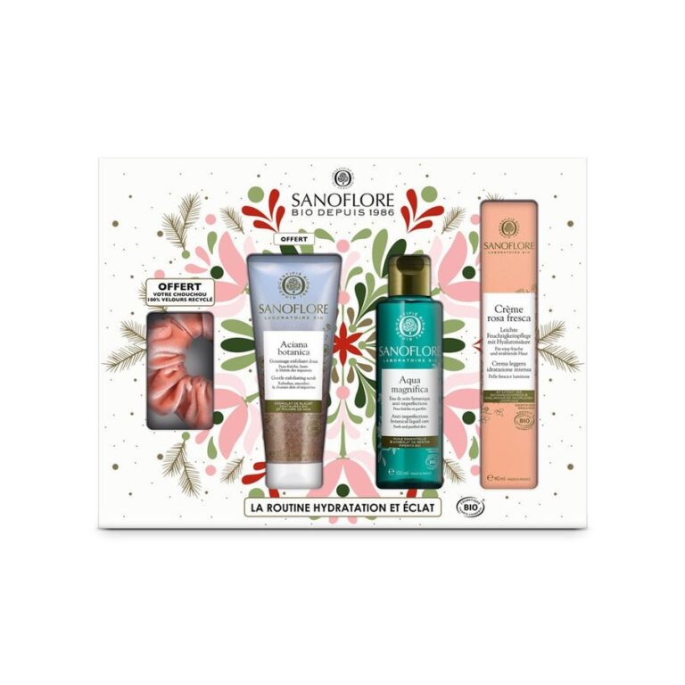 Sanoflore Organic Hydration and Radiance Giftboxes Certified Organic - FrenchBeautyHub