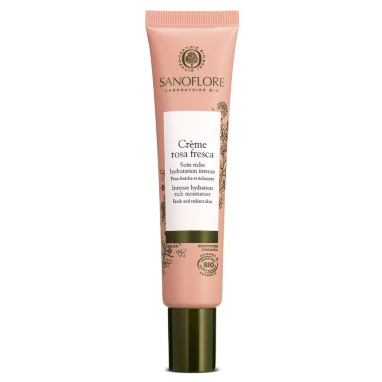 Sanoflore Rosa Rich Cream Continuous Hydration 40ml (1.35fl oz) - FrenchBeautyHub