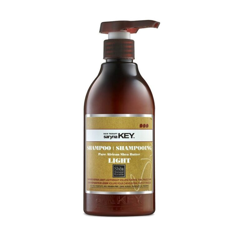 Saryna Key Damage Repair Pure African Shea Butter light repairing Shampoo 300ml (10.14fl oz) - FrenchBeautyHub