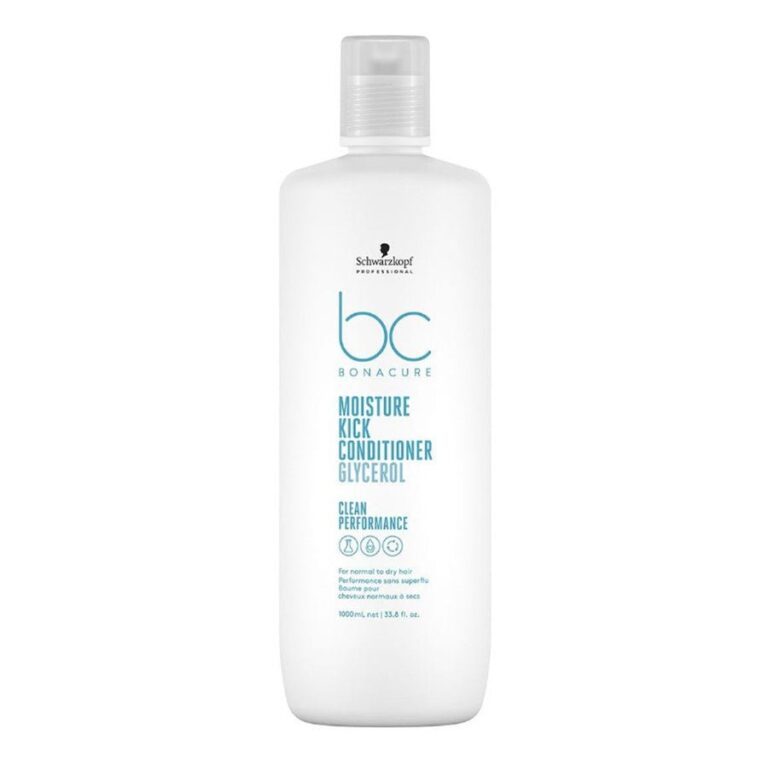Schwarzkopf Professional BC Bonacure Hyaluronic Moisture Kick Conditioner Normal to dry hair 1L (33.81fl oz) - FrenchBeautyHub
