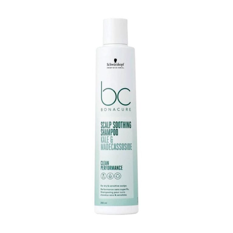 Schwarzkopf Professional BC Bonacure Scalp Soothing Shampoo Dry and sensitive scalps 250ml (8.45fl oz) - FrenchBeautyHub
