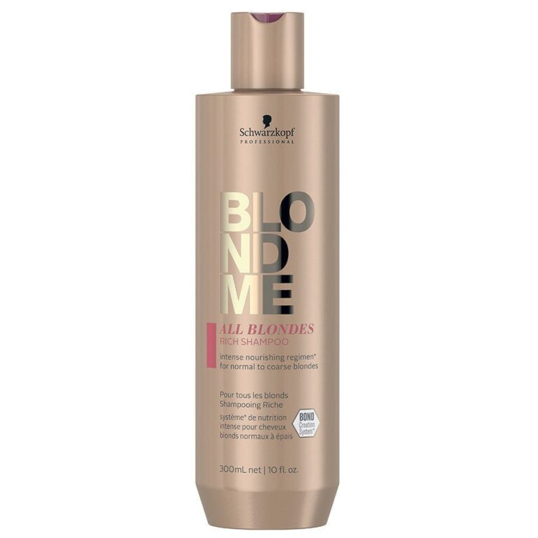 Schwarzkopf Professional Blond Me Rich shampoo 300ml (10.14fl oz) - FrenchBeautyHub