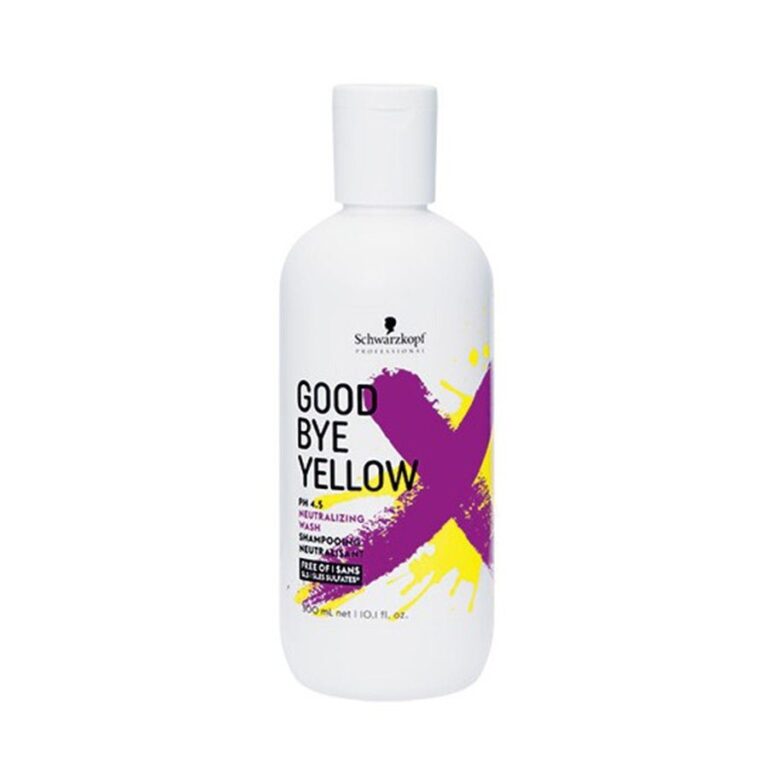 Schwarzkopf Professional Good Bye Yellow Ph4.5 Neutralising Shampoo 300ml (10.14fl oz) - FrenchBeautyHub