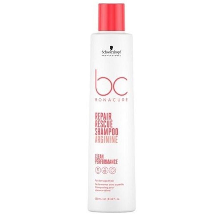 Schwarzkopf Professional Peptide Repair Rescue Shampoos BC Bonacure Damaged hair 250ml (8.45fl oz) - FrenchBeautyHub