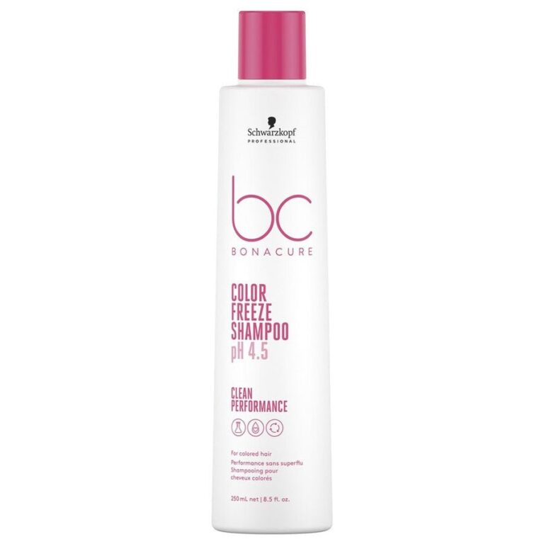 Schwarzkopf Professional PH 4.5 Color Freeze Shampoos BC Bonacure Colouring hair 250ml (8.45fl oz) - FrenchBeautyHub