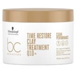 Schwarzkopf Professional Time Restore Clay Masks BC Bonacure Mature hair 500ml (16.90fl oz) - FrenchBeautyHub