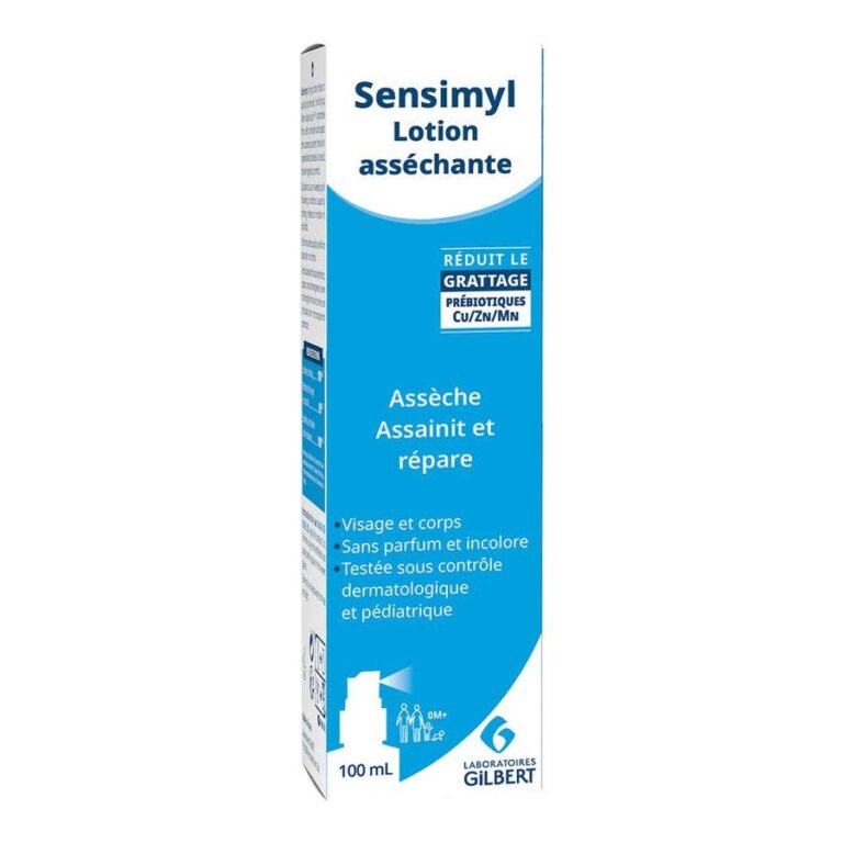 Sensimyl Drying Lotion for Irritated Sensitive Skin 100ml (3.38fl oz) - FrenchBeautyHub