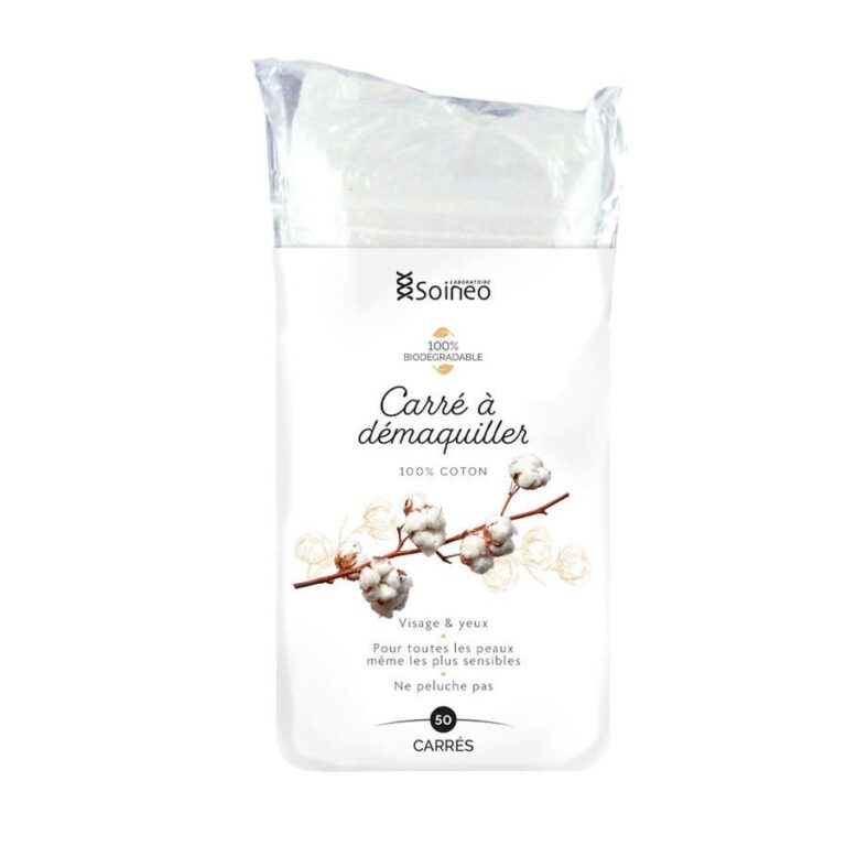 Soineo CARRES Makeup Remover Squares x50 - FrenchBeautyHub