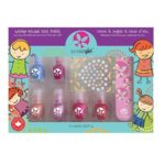 Suncoat Girl Mini Mani Kit De Vernis 6 Mini Nail Polish + Nail File + Stickers 2ml - FrenchBeautyHub