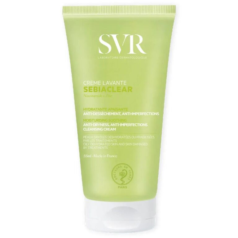 SVR Sebiaclear Niacinamide + Zinc Anti - Blemish Cleansing Cream 55ml - FrenchBeautyHub